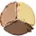 Face Sculpting Palette NYX Professional Makeup 3STS 3x5g - Light 3STS02